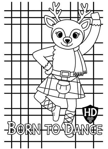 A4 XMAS Colour In Sheet - FREE Download