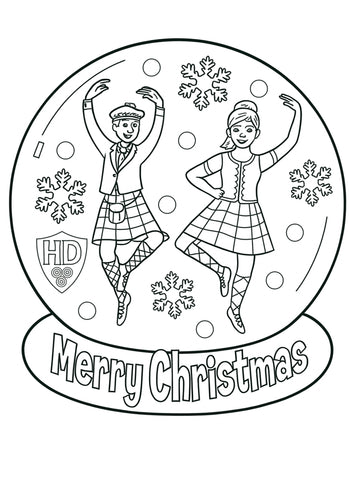 A4 XMAS Colour In Sheet - FREE Download