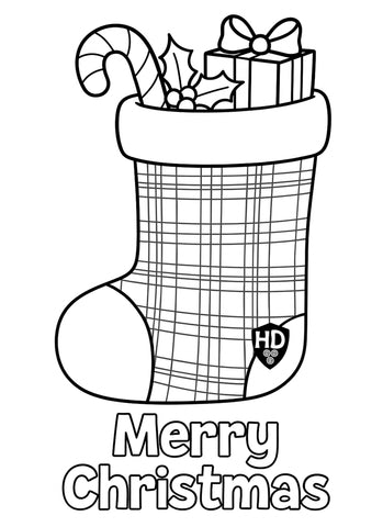 A4 XMAS Colour In Sheet - FREE Download