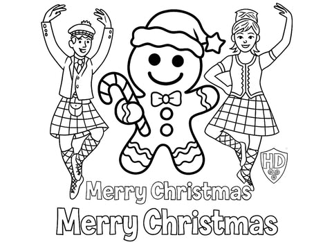 A4 XMAS Colour In Sheet - FREE Download