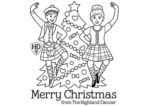 A4 XMAS Colour In Sheet - FREE Download