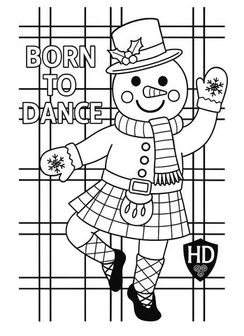 A4 XMAS Colour In Sheet - FREE Download