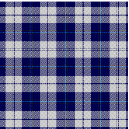 Clan Cunningham Blue Tartan Blanket - Various Designs