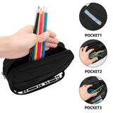 HD Tartan 3-Layer Pencil Case - FREE p&p Worldwide