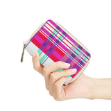 Tartan Zipper Card Holder