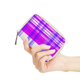 Tartan Zipper Card Holder