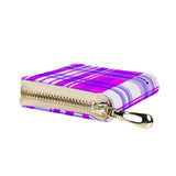 Tartan Zipper Card Holder