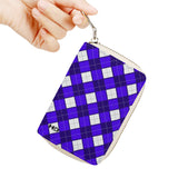 Tartan Zipper Card Holder