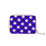Tartan Zipper Card Holder