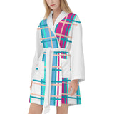 HD Tartan Womens Bathrobe - Free p&p Worldwide