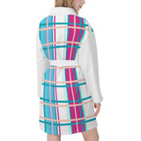 HD Tartan Womens Bathrobe - Free p&p Worldwide