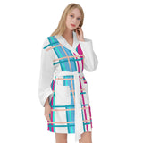 HD Tartan Womens Bathrobe - Free p&p Worldwide