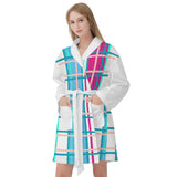 HD Tartan Womens Bathrobe - Free p&p Worldwide