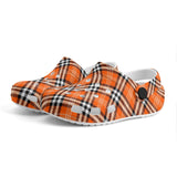 Tartan Orange- Kids Clogs - FREE p&p Worldwide
