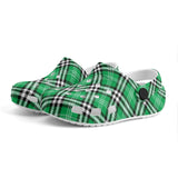 Tartan Green - Kids Clogs - FREE p&p Worldwide