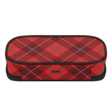HD Tartan 3-Layer Pencil Case - FREE p&p Worldwide