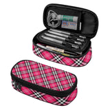 HD Tartan 3-Layer Pencil Case - FREE p&p Worldwide