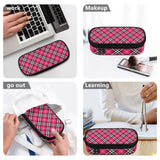 HD Tartan 3-Layer Pencil Case - FREE p&p Worldwide