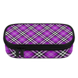 HD Tartan 3-Layer Pencil Case - FREE p&p Worldwide