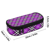 HD Tartan 3-Layer Pencil Case - FREE p&p Worldwide