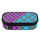 HD Tartan 3-Layer Pencil Case - FREE p&p Worldwide