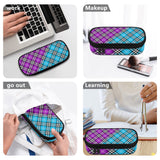 HD Tartan 3-Layer Pencil Case - FREE p&p Worldwide