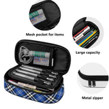 HD Tartan 3-Layer Pencil Case - FREE p&p Worldwide