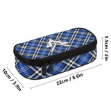 HD Tartan 3-Layer Pencil Case - FREE p&p Worldwide