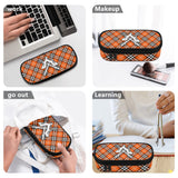 HD Tartan 3-Layer Pencil Case - FREE p&p Worldwide