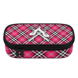 HD Tartan 3-Layer Pencil Case - FREE p&p Worldwide