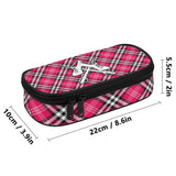 HD Tartan 3-Layer Pencil Case - FREE p&p Worldwide