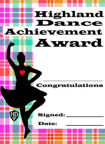 Award Certificate (FREE Digital Down Load) #3