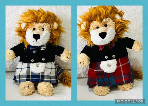 Tartan teddies and friends