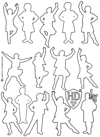 Colour In Sheet #1d - (FREE Digital Download)