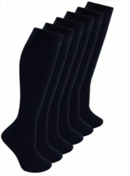 Black Knee Length Socks - (Not HD Branded)