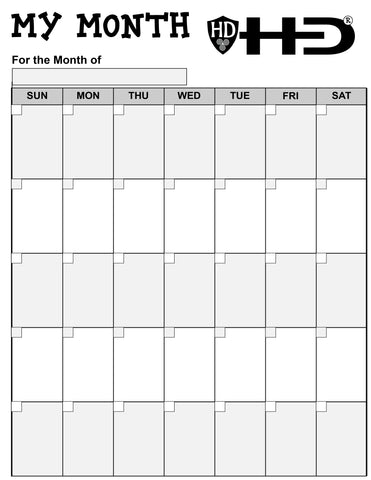 My Month (FREE Digital Download)