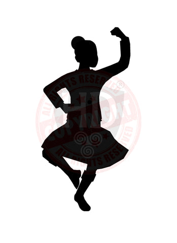 Sophie Brown - Girl Decal - A4 Sheet
