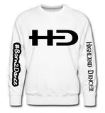 New HD Logo Sweater Blinged up with lots of HD logos