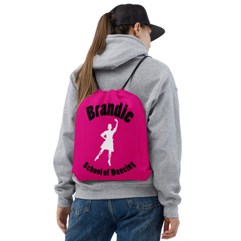 Brandie School of Dancing Drawstring bag