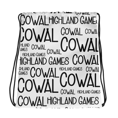 DRAWSTRING BAG COWAL HIGHLAND DANCER  - FREE p&p