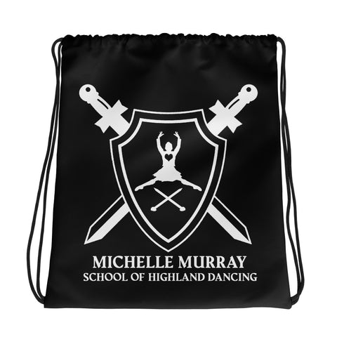 MICHELLE MURRAY SCHOOL OF HIGHLAND DANCING Drawstring bag FREE p&p