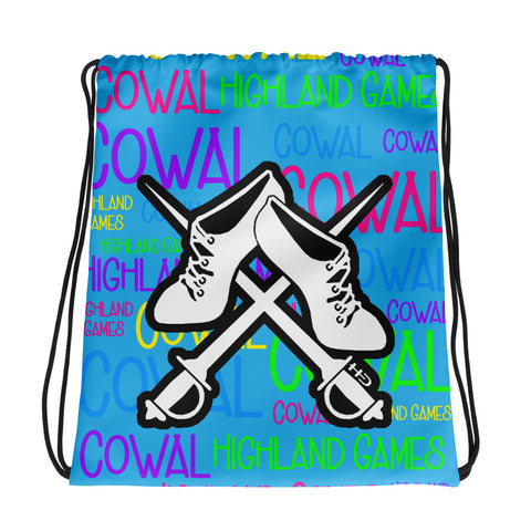 COWAL HIGHLAND DANCER - DRAWSTRING BAG #12