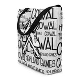 Cowal Highland Dancer Large Tote Bag