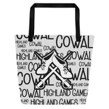 Cowal Highland Dancer Large Tote Bag
