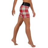 Ladies Tartan Shorts - Dress Red Crieff  - Free p&p Worldwide