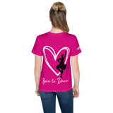 HIGHLAND DANCER YOUTH CREW NECK T-SHIRT #3
