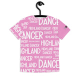 Highland Dancer Tee Youth crew neck t-shirt #5