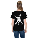 Highland Dancer Youth crew neck t-shirt #1