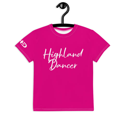 HIGHLAND DANCER YOUTH CREW NECK T-SHIRT #3