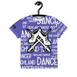 Highland Dancer Tee Youth crew neck t-shirt #2